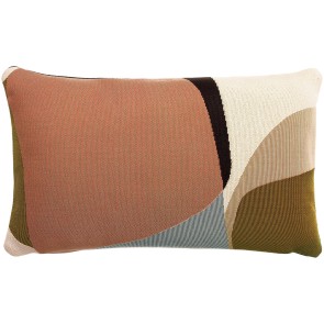 OUTDOOR CUSHION VIVARAISE LEANA MOKA 30X50 100% POLYPROPYLENE 2