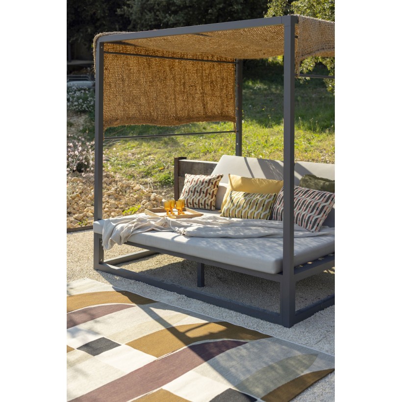 OUTDOOR CUSHION VIVARAISE KALI DRAGEE 30X50 100% POLYPROPYLENE