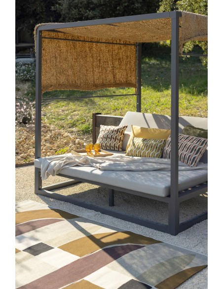 OUTDOOR CUSHION VIVARAISE KALI DRAGEE 30X50 100% POLYPROPYLENE