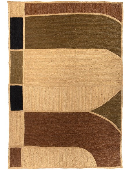 ΧΑΛΙ VIVARAISE KALI NATUREL 160X230 90%ΓΙΟΥΤΑ - 10%POLYSTER