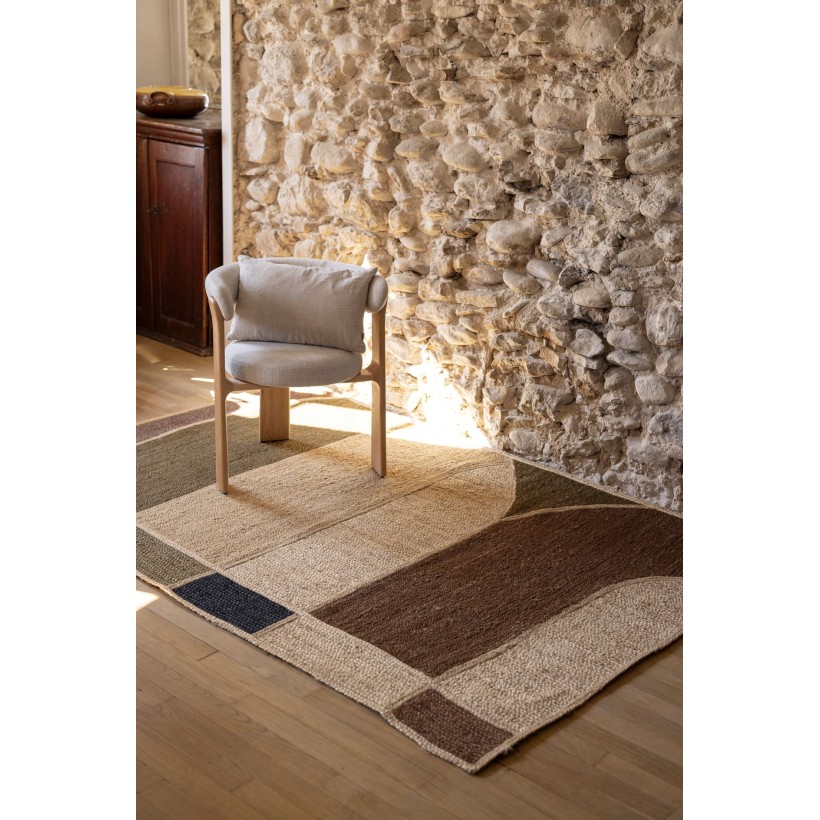 RUG VIVARAISE KALI NATUREL 200X290 90%JUTE 10%POLYESTER