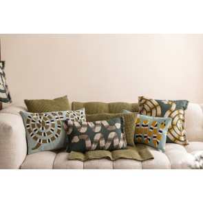 CUSHION VIVARAISE MAIA CEDRE 45x45 100% COTTON 2