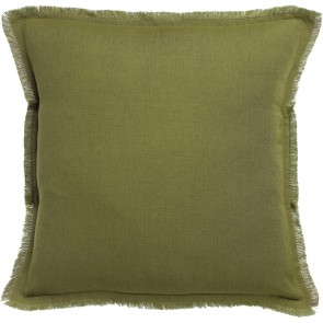 CUSHION VIVARAISE LALY CEDRE 45x45 50% LINEN 50% COTTON