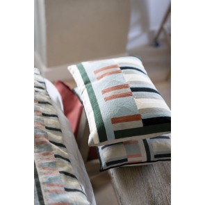 HANDMADE CUSHION VIVARAISE JASON CIEL 30x50100%COTTON 2