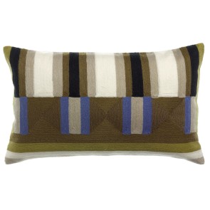 HANDMADE CUSHION VIVARAISE JASON CEDRE 30x50100%COTTON