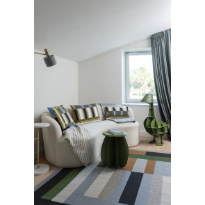 HANDMADE CUSHION VIVARAISE JASON CEDRE 30x50100%COTTON 2