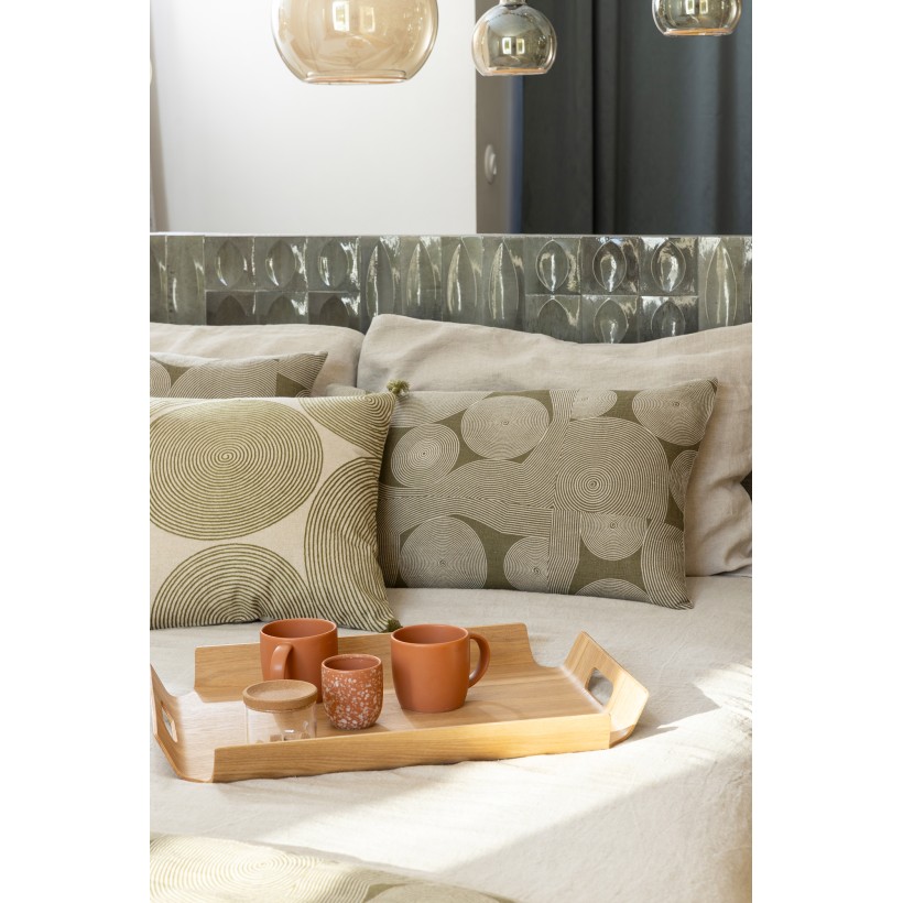HANDMADE CUSHION VIVARAISE TITO NATUREL 45X45 100% COTTON
