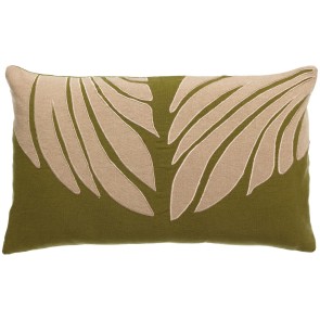CUSHION VIVARAISE NILOS CEDRE 40X65 50%LINEN 50%COTTON