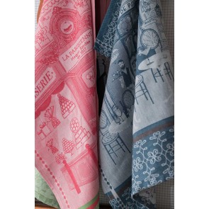KITCHEN TOWEL WINKLER JACQUARD PATISSERIE ROSE 50x70 100% COTTON 2