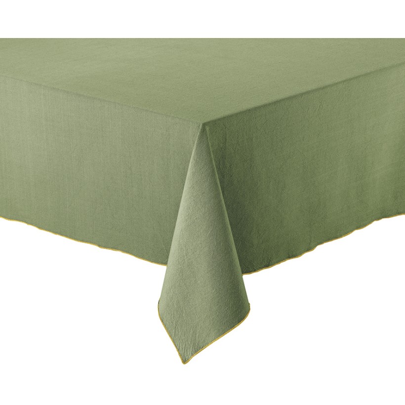 ΤΡΑΠΕΖΟΜΑΝΤΗΛΟ WINKLER GRACE MATCHA 170X300 100% ΒΑΜΒΑΚΙ