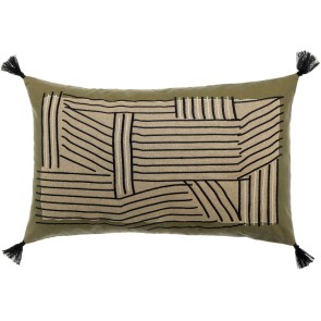 CUSHION VIVARAISE KORI CEDRE 40X65 100% COTTON