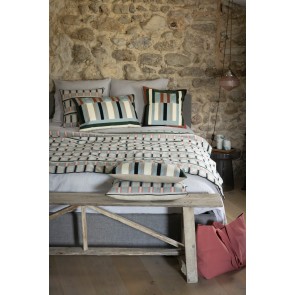 THROW VIVARAISE JASON CIEL 135X200 55%RECYCLED LINEN 45%COTTON 2