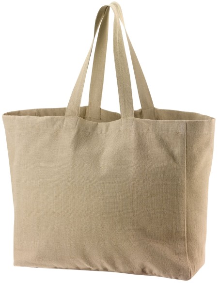 SHOPPING BAG WINKLER GRACE CAMEL 40x35x15 100% COTTON