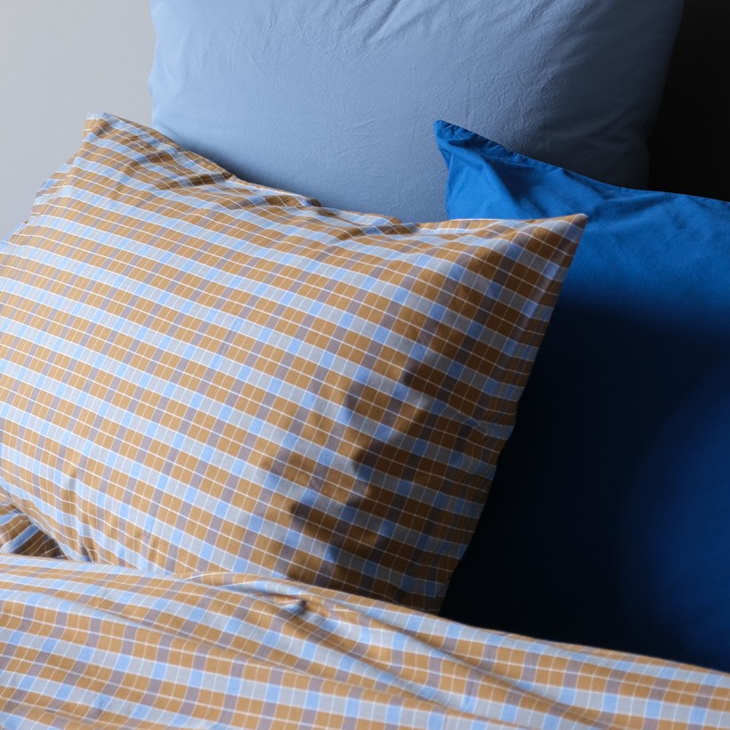 PILLOW CASE LA CERISE CARO NUTS 70X50 100%ORGANIC COTTON