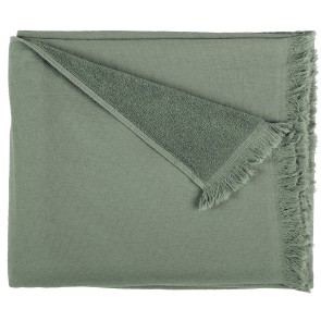 BODY TOWEL LA CERISE LUNA DETOX GREEN 100x160 100% ORGANIC COTTON