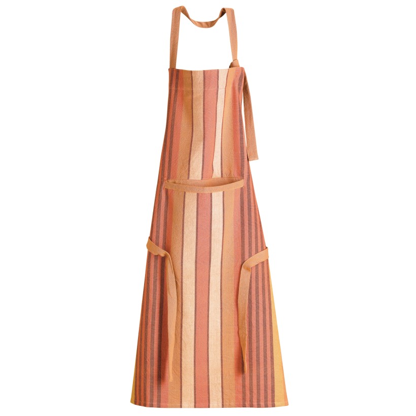 KITCHEN APRON WINKLER YUNA TERRACOTTA 72X85 100% RECYCLED COTTON