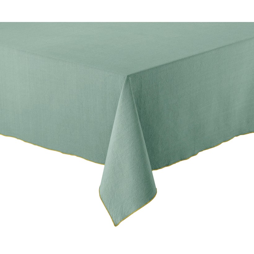ΤΡΑΠΕΖΟΜΑΝΤΗΛΟ WINKLER GRACE AQUA 140X250 100% ΒΑΜΒΑΚΙ
