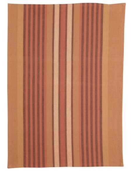 KITCHEN TOWEL WINKLER YUNA TERRACOTTA 50x70 100% RECYCLED COTTON
