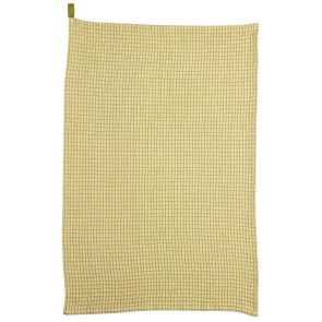 ΠΕΤΣΕΤΑ ΚΟΥΖΙΝΑΣ WINKLER MUMBA BICOLORE BERGAMOTE NATUREL 50X70 100% ΒΑΜΒΑΚΙ