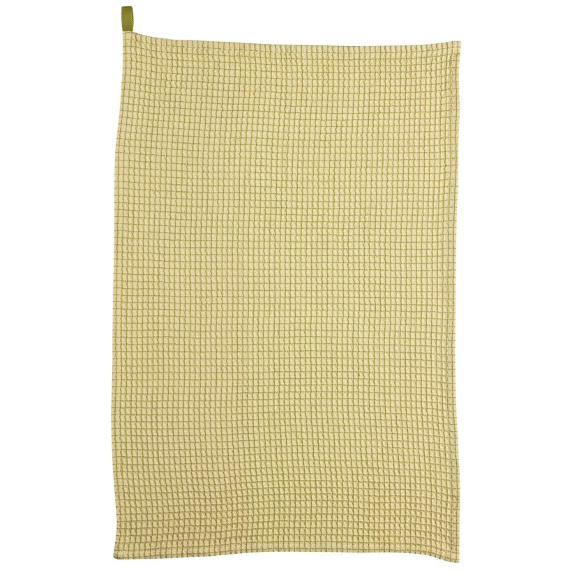 ΠΕΤΣΕΤΑ ΚΟΥΖΙΝΑΣ WINKLER MUMBA BICOLORE BERGAMOTE NATUREL 50X70 100% ΒΑΜΒΑΚΙ