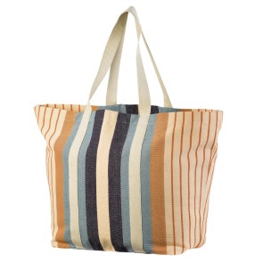 SHOPPING BAG WINKLER YUNA AZUR 38X60 100% COTTON