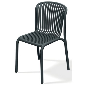 ΚΑΡΕΚΛΑ BRENE MAΥΡΗ PP GLASS FIBER 52x53x82 ΕΞΩΤΕΡΙΚΟΥ ΧΩΡΟΥ