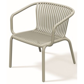 ΠΟΛΥΘΡΟΝΑ BRENE ΜΠΕΖ PP - GLASS FIBERS 67x62x74 ΕΞΩΤΕΡΙΚΟΥ ΧΩΡΟΥ