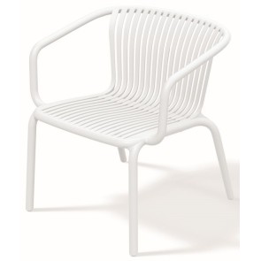 ΠΟΛΥΘΡΟΝΑ BRENE ΛΕΥΚΗ PP - GLASS FIBERS 67x62x74 ΕΞΩΤΕΡΙΚΟΥ ΧΩΡΟΥ