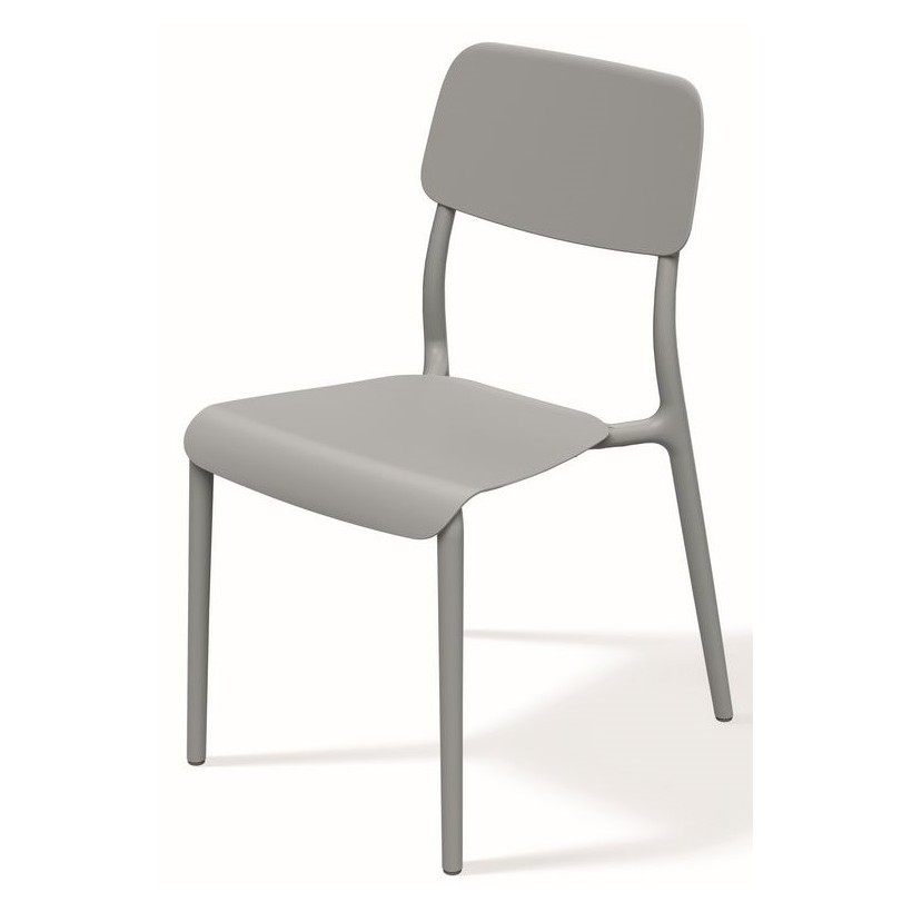 ΚΑΡΕΚΛΑ RIMO ΓΚΡΙ PP GLASS FIBER 48x55x84 ΕΞΩΤΕΡΙΚΟΥ ΧΩΡΟΥ