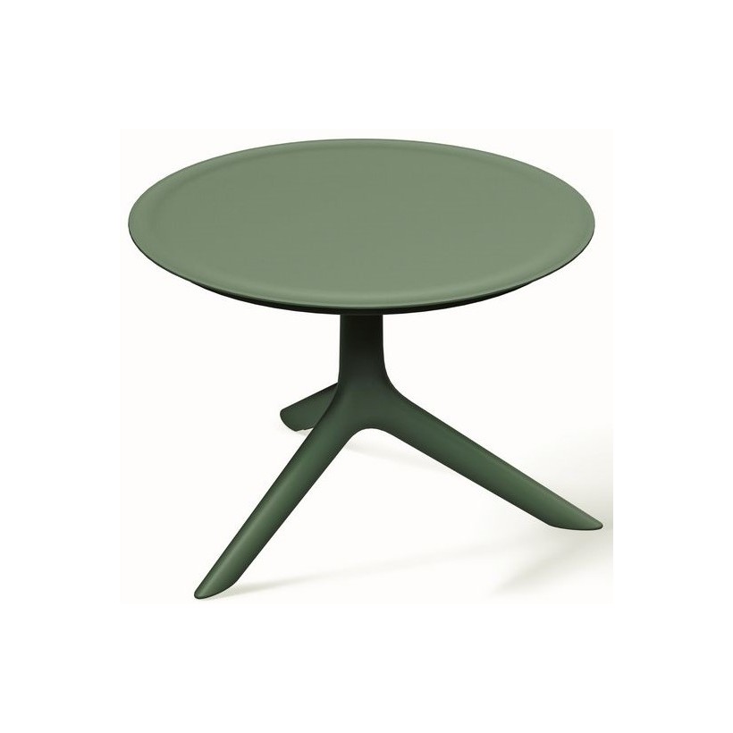 TΡΑΠΕΖΙ ΕΞΩΤΕΡΙΚΟΥ ΧΩΡΟΥ RIMO ΠΡΑΣΙΝΟ PP GLASS FIBER ROUND 57x40