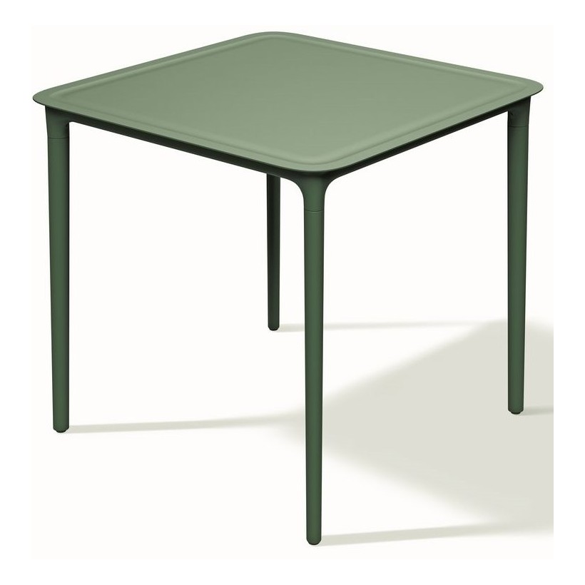 TΡΑΠΕΖΙ ΕΞΩΤΕΡΙΚΟΥ ΧΩΡΟΥ RIMO ΠΡΑΣΙΝΟ PP GLASS FIBER 77x77x75