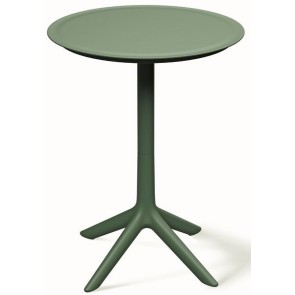 TΡΑΠΕΖΙ ΕΞΩΤΕΡΙΚΟΥ ΧΩΡΟΥ RIMO ΠΡΑΣΙΝΟ PP GLASS FIBER ROUND 57x75