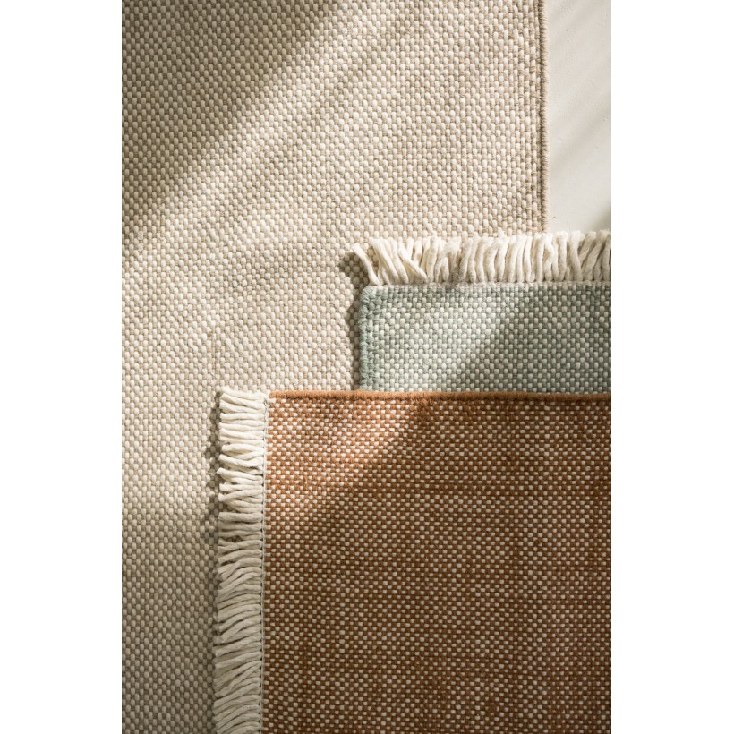 RUG VIVARAISE XENIA NATUREL 160X230 90% WOOL 10% COTTON