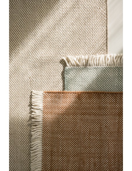 RUG VIVARAISE XENIA OPALINE 120X170  90% WOOL 10% COTTON