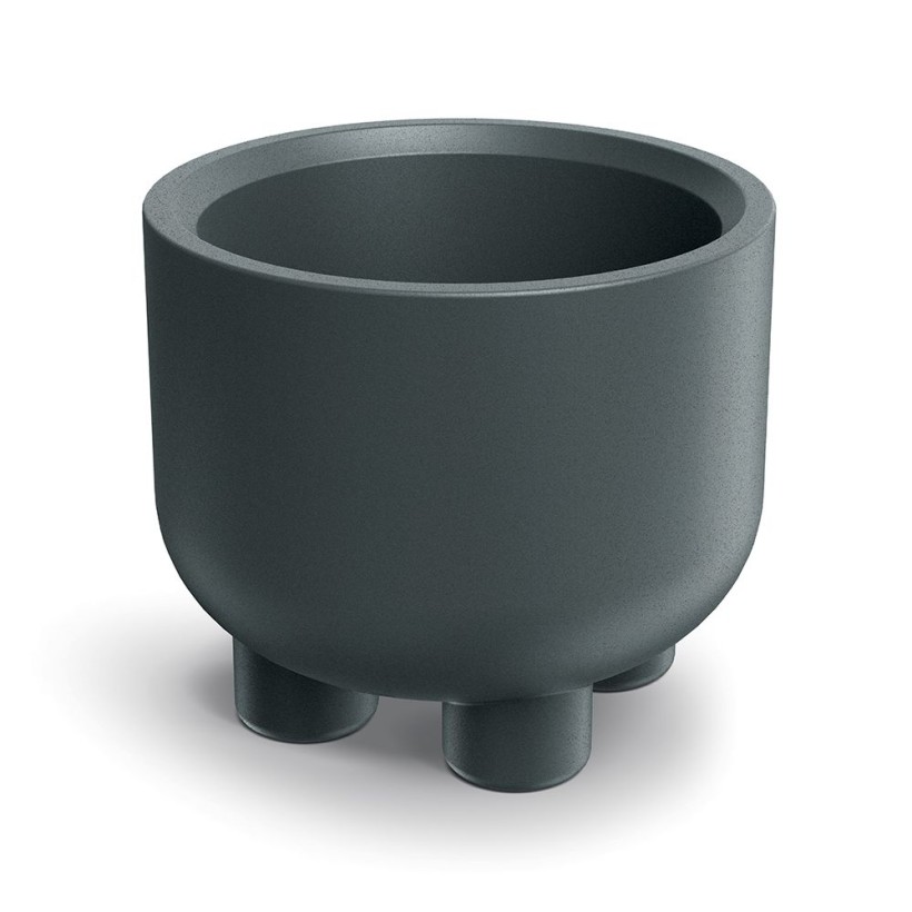 ΠΛΑΣΤΙΚΗ ΓΛΑΣΤΡΑ ETHICK MOLTA FOOT D60xH50 GRAPHITE