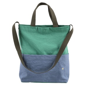 CITY BAG LA CERISE TRICOLO DETOX BLUETIFUL 37X35 100%ORGANIC COTTON