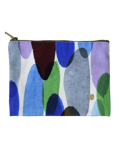 POUCH LA CERISE JOY MULTI 19X14 100% ORGANIC COTTON