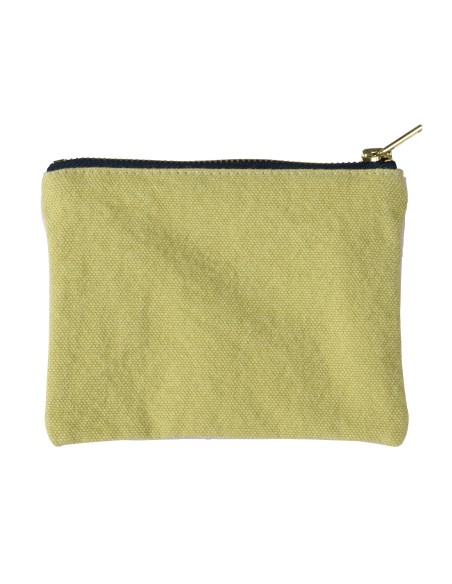 POUCH LA CERISE TRICOLO LILAS ANANAS 14X11 100% ORGANIC COTTON