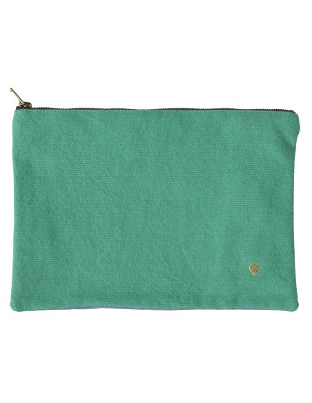 POUCH LA CERISE TRICOLO DETOX BLUETIFUL 28X19 ORGANIC COTTON