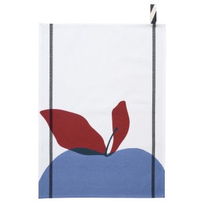KITCHEN TOWEL LA CERISE POMME BLUETIFUL 50X70 100% ORGANIC COTTON