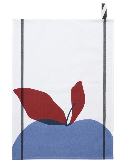 KITCHEN TOWEL LA CERISE POMME BLUETIFUL 50X70 100% ORGANIC COTTON