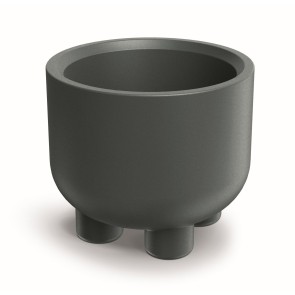 ΠΛΑΣΤΙΚΗ ΓΛΑΣΤΡΑ ETHICK MOLTA FOOT D48 x H42 GRAPHITE
