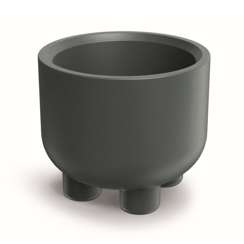 ΠΛΑΣΤΙΚΗ ΓΛΑΣΤΡΑ ETHICK MOLTA FOOT D48 x H42 GRAPHITE