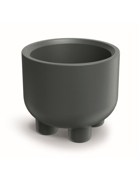 ΠΛΑΣΤΙΚΗ ΓΛΑΣΤΡΑ ETHICK MOLTA FOOT D48 x H42 GRAPHITE