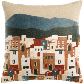 HANDMADE CUSHION MULTICO 45X45 100%COTTON