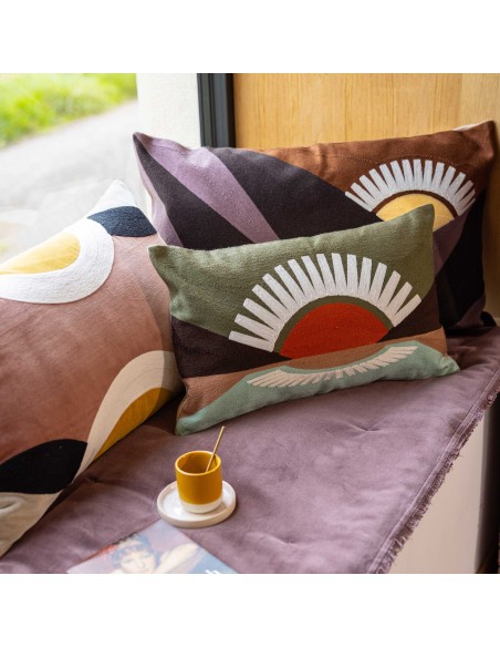 THROW VIVARAISE FARA CAFE 135X200 100% VELVET COTTON