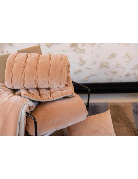 SOFA RUNNER VIVARAISE ELISE EPICE 90x240 100% COTTON VELVET