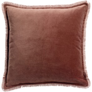 ΜΑΞΙΛΑΡΙ VIVARAISE FARA CAFE 45×45 100% ΒΑΜΒΑΚΕΡΟ ΒΕΛΟΥΔΟ
