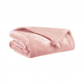 ΡΙΧΤΑΡΙ VIVARAISE TENDER POMPONS AUBEPINE 130×170 100% POLYESTER