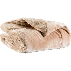 SOFA BLANKET VIVARAISE TENDER MUSCADE 150×200 100% POLYESTER